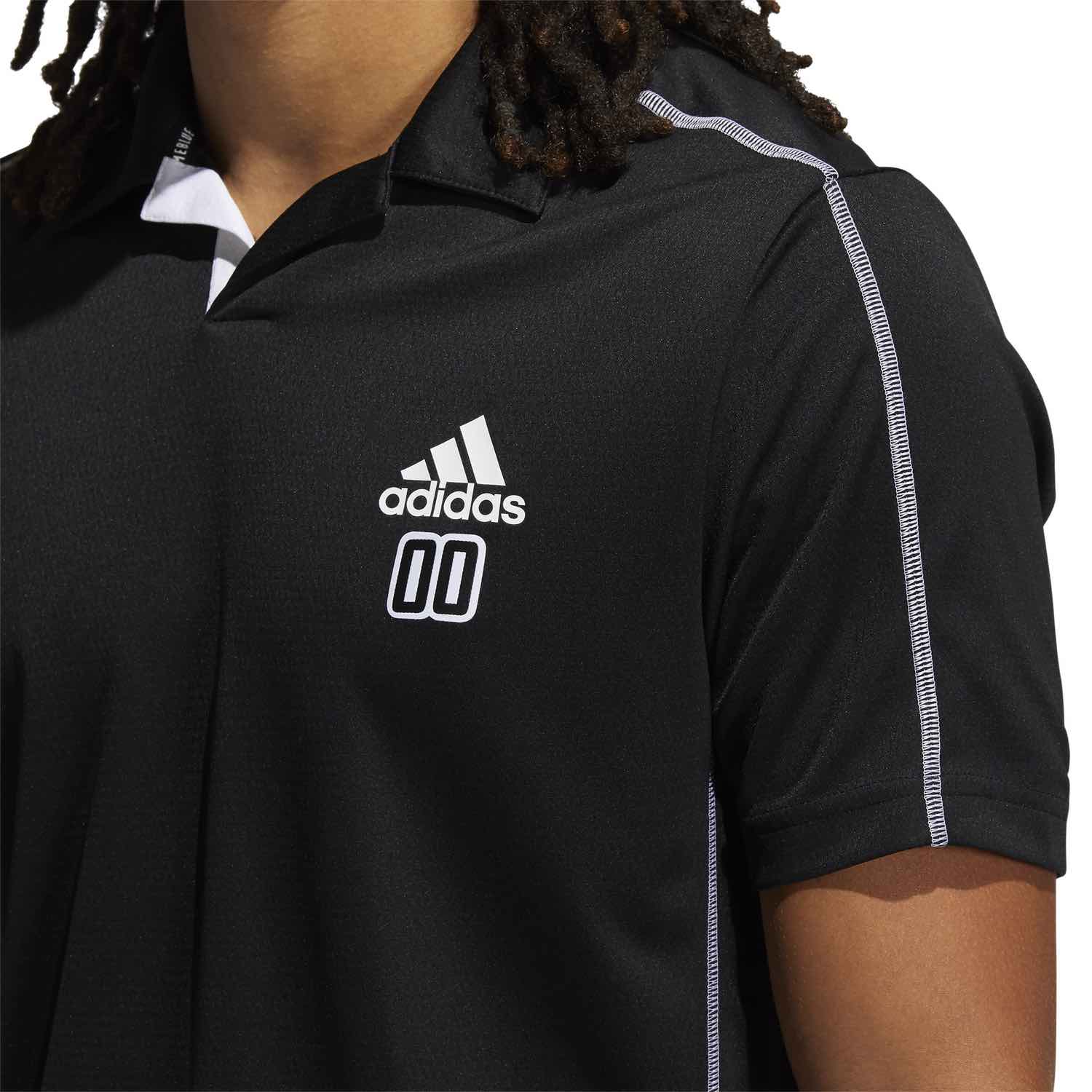 adidas PRIMEBLUE HEAT.READY Polo Herren schwarz