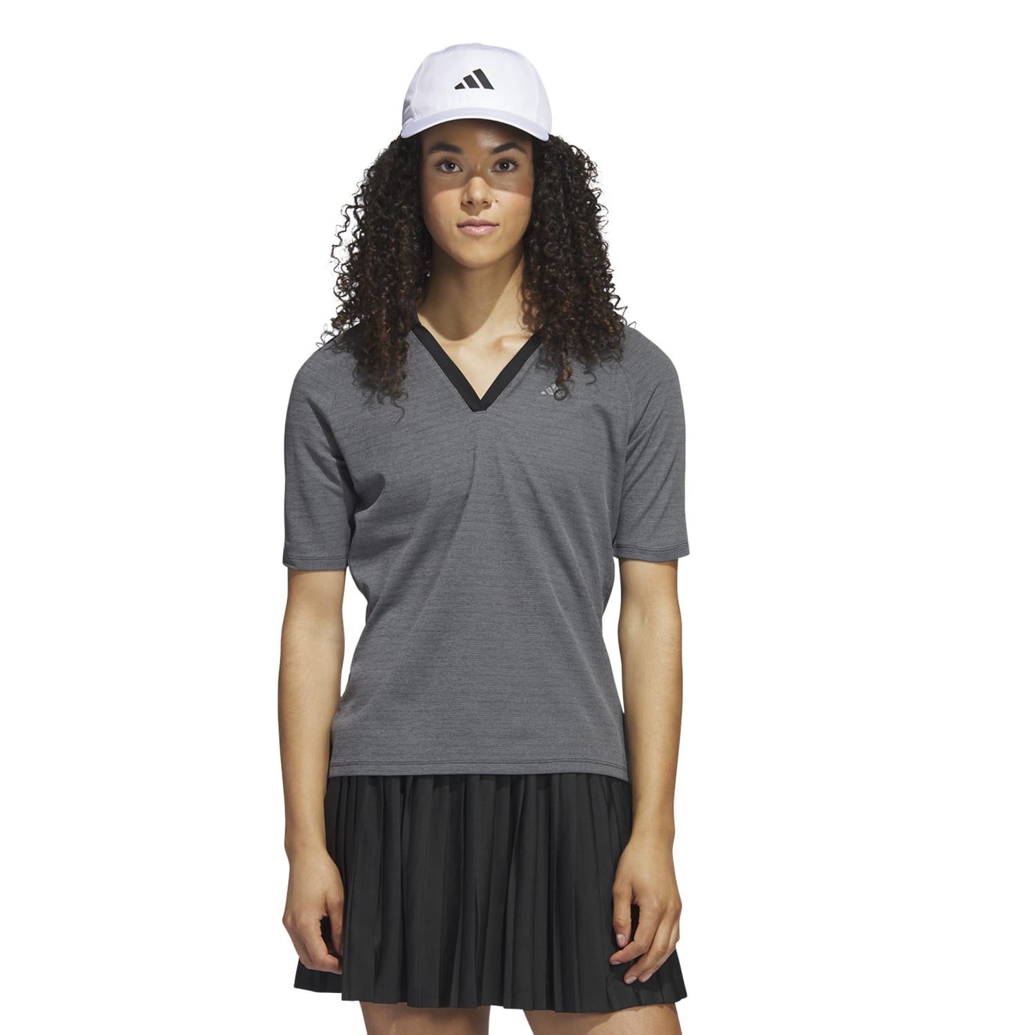 adidas Ultimate365 Tour No-Show Half-Sleeve Golf Polo Shirt Damen